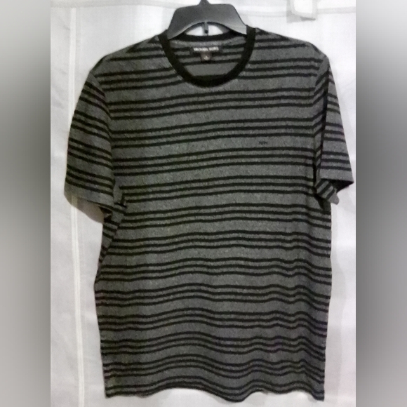 Striped Gray T-Shirt - Picture 1 of 3